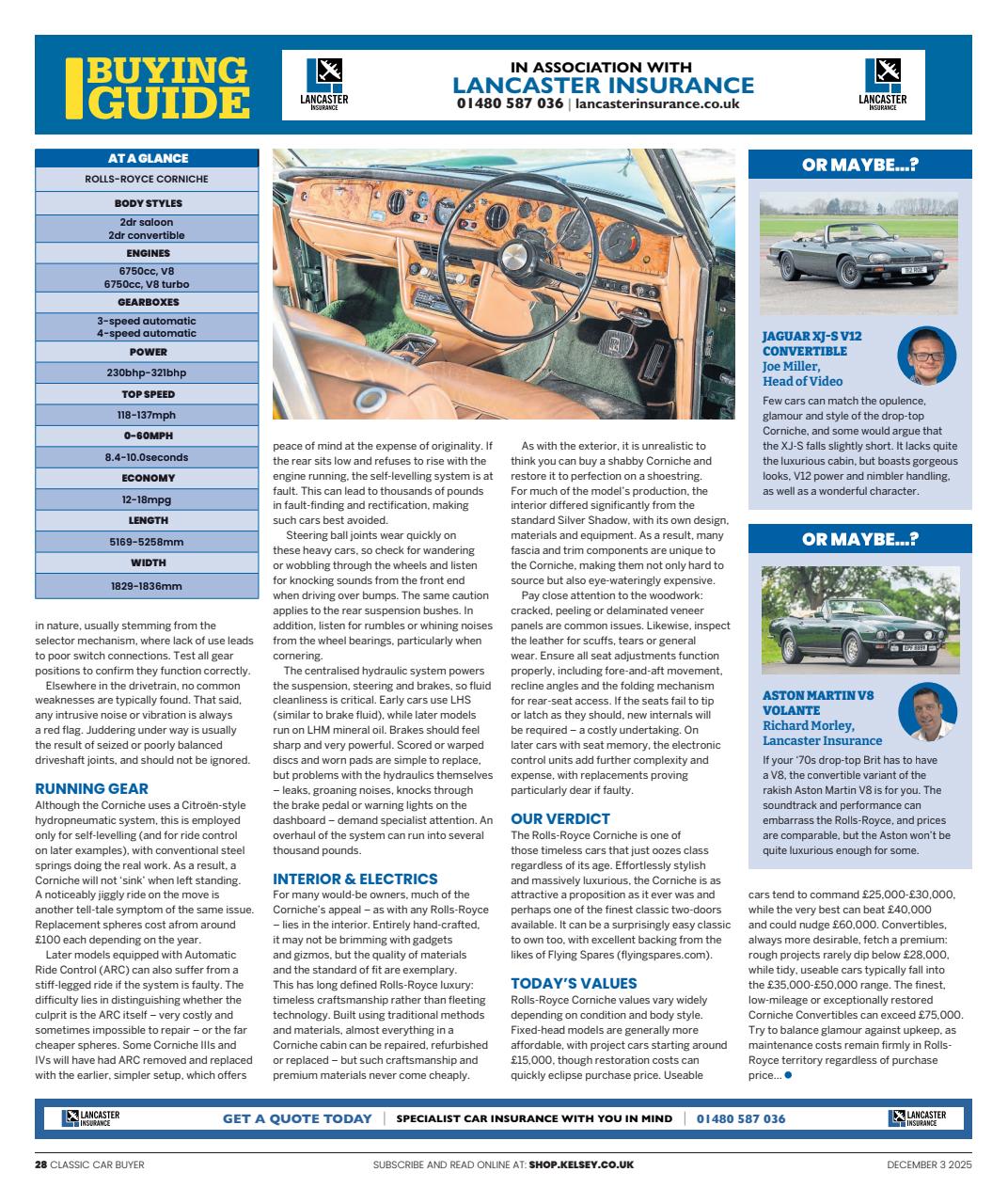 Classic Car Buyer Preview Pages