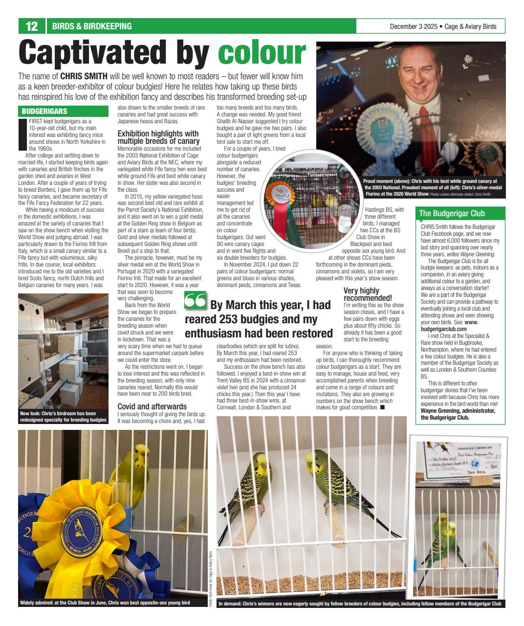 Cage & Aviary Birds Preview Pages