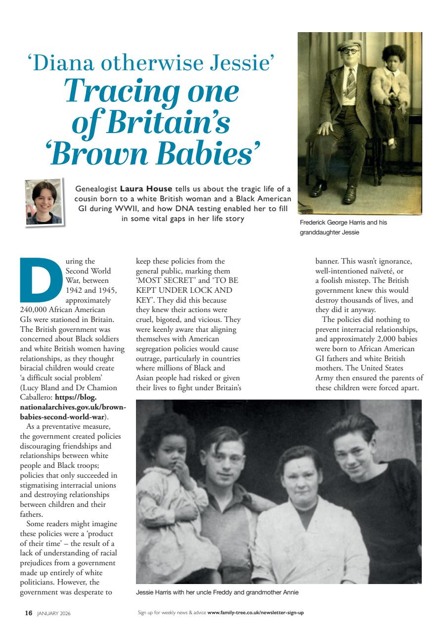 Family Tree Preview Pages