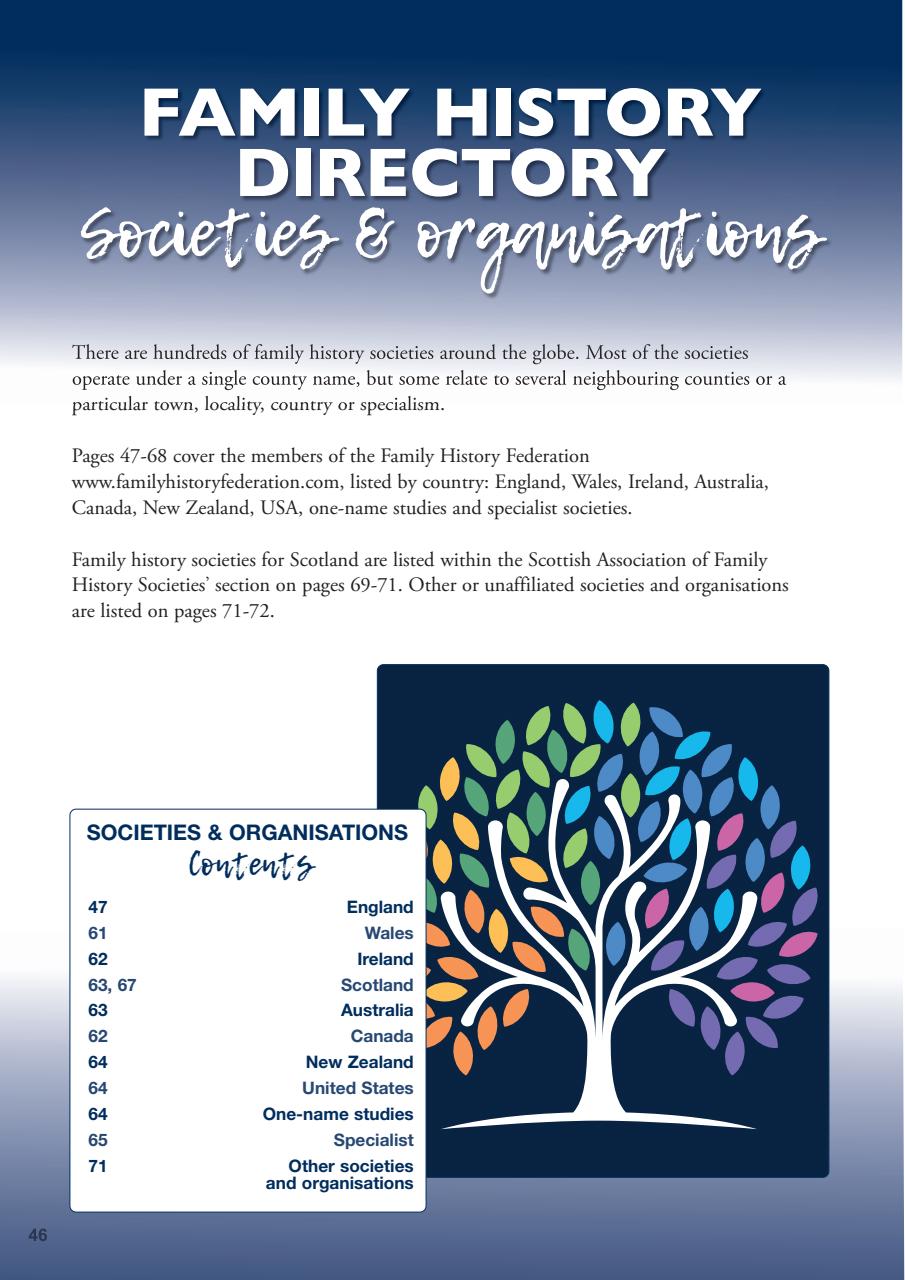 Family Tree Preview Pages