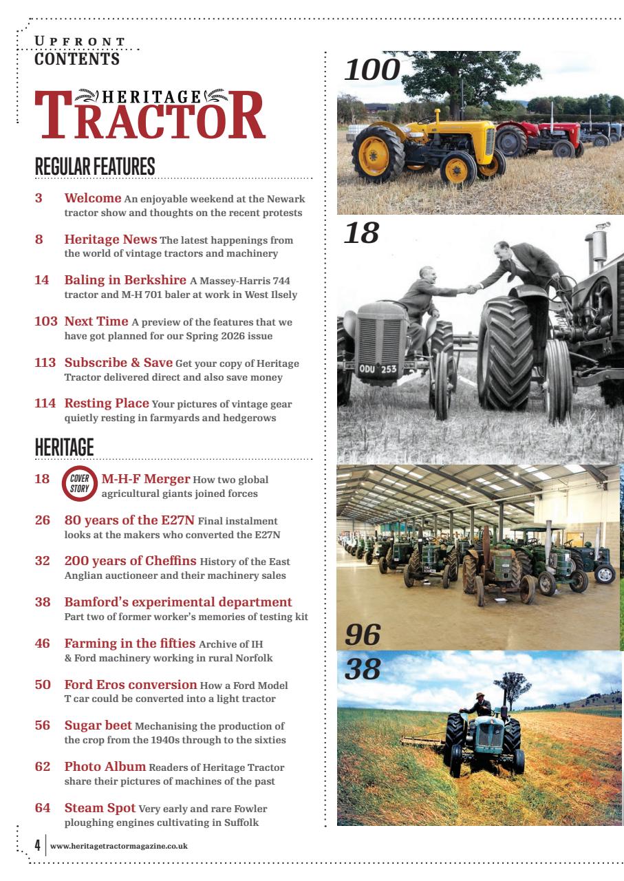 Classic Tractor Preview Pages