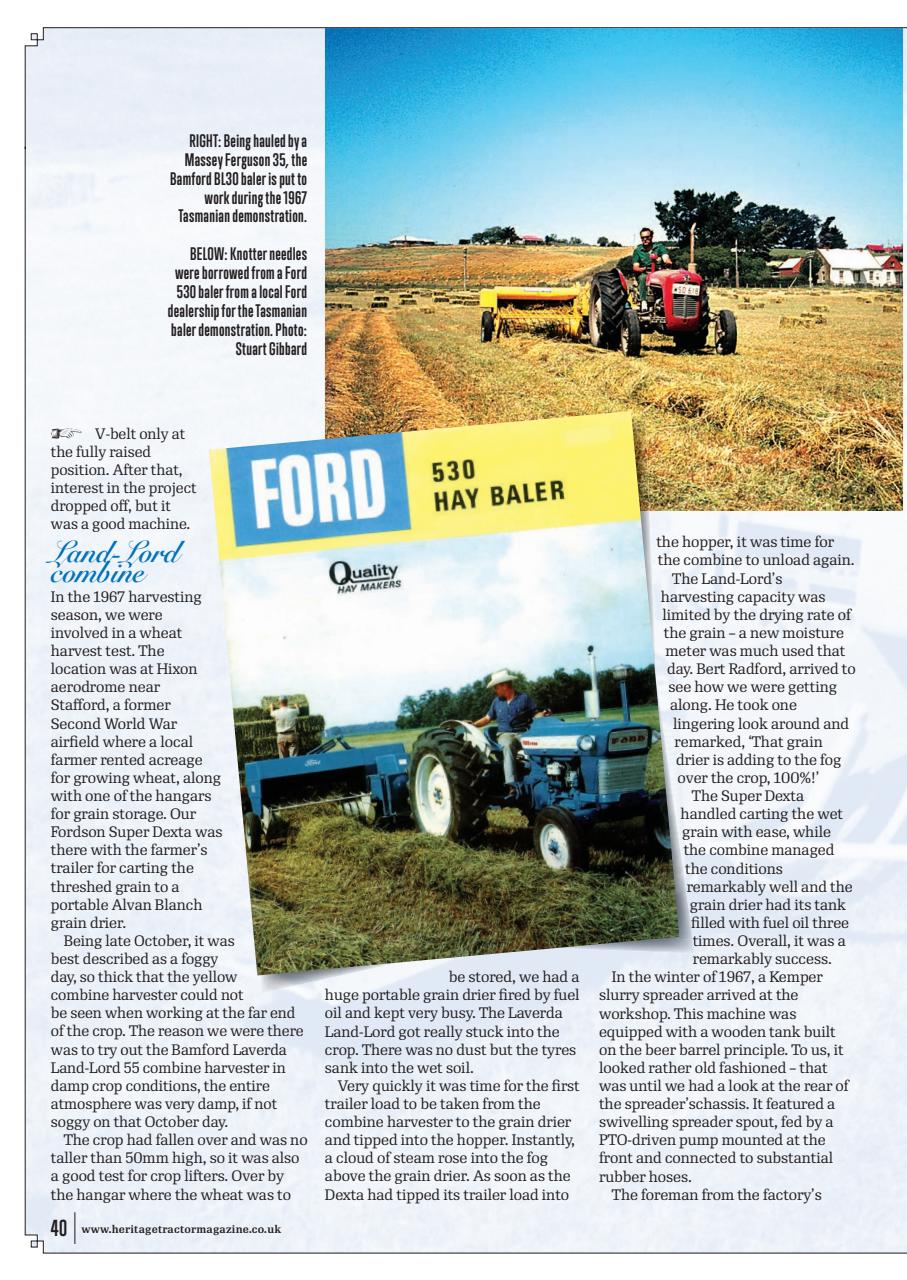 Classic Tractor Preview Pages