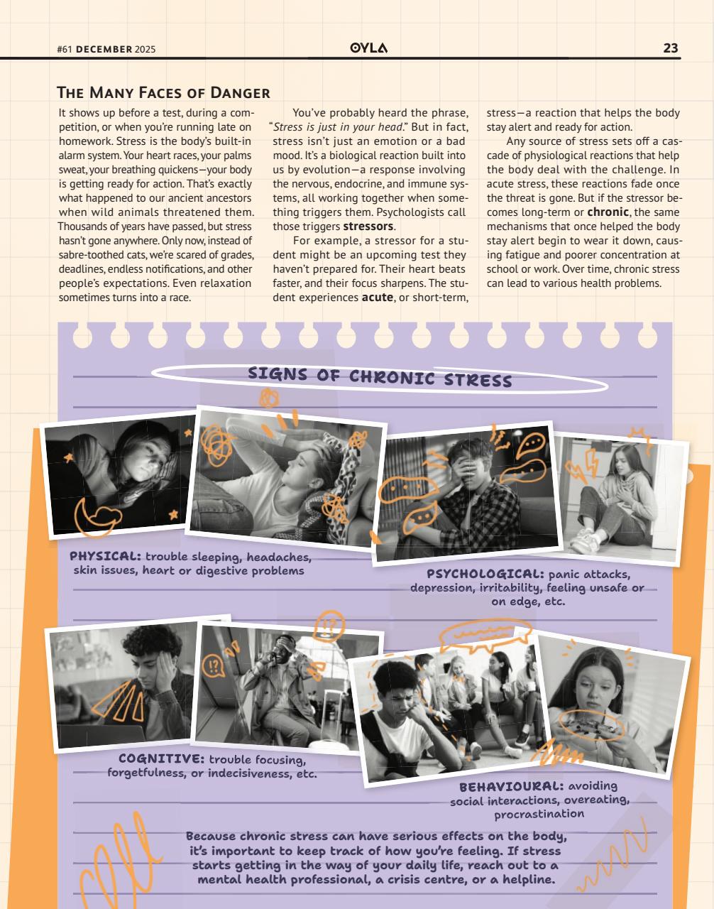 OYLA Magazine Preview Pages