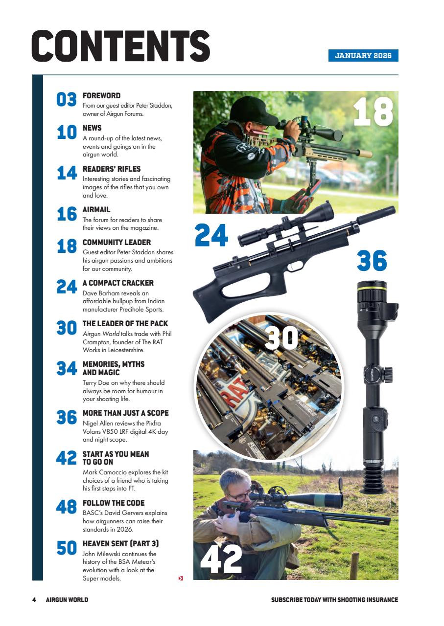 Airgun World Preview Pages
