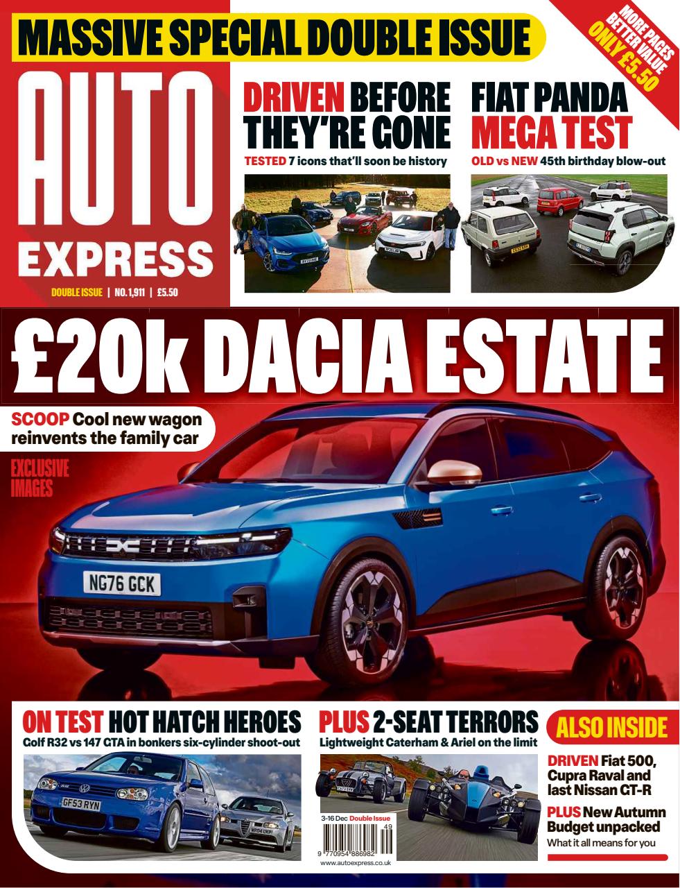 Auto Express Preview Pages