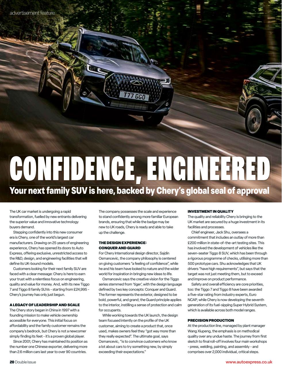 Auto Express Preview Pages