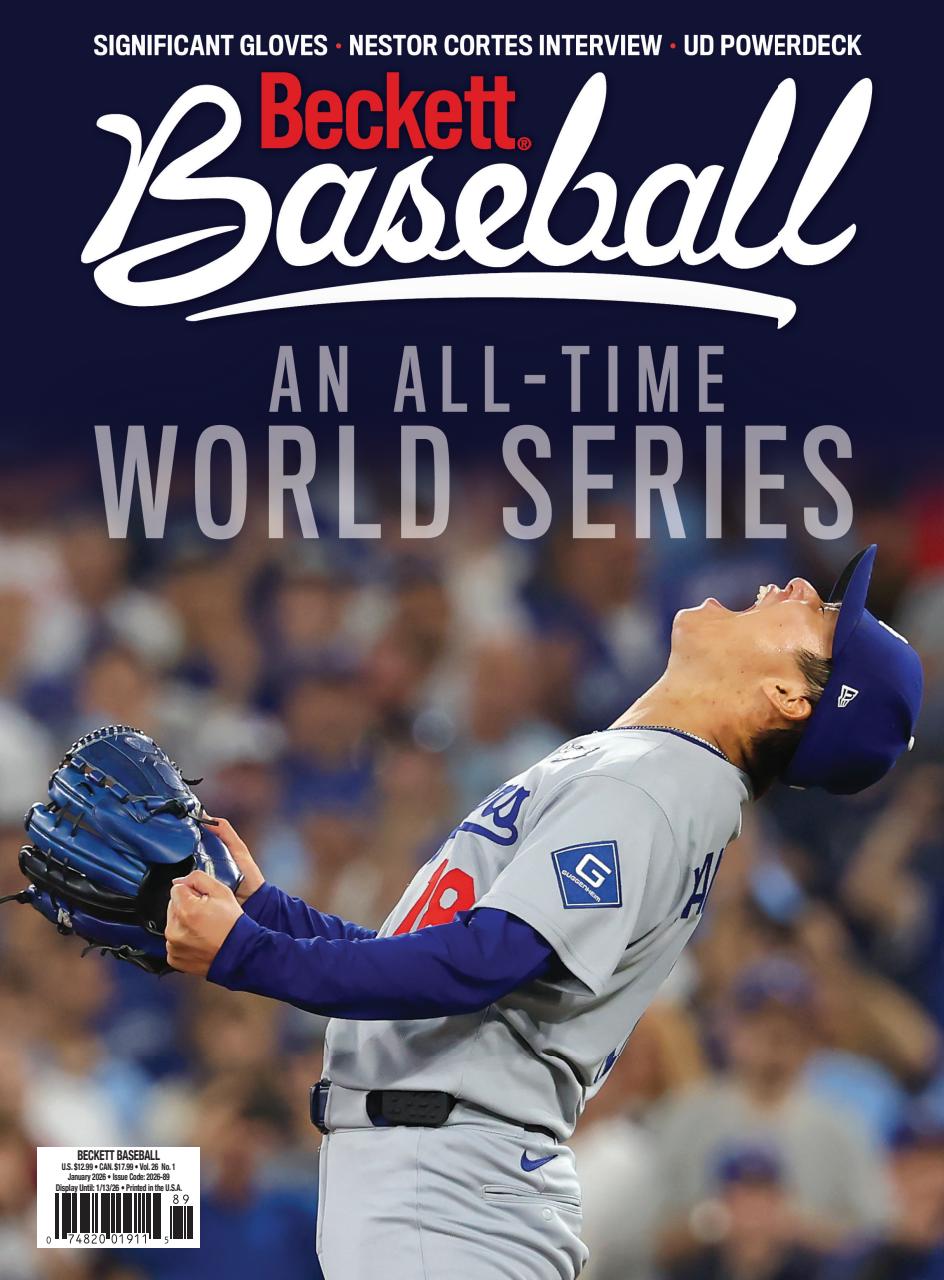 Beckett Baseball Magazine Preview Pages