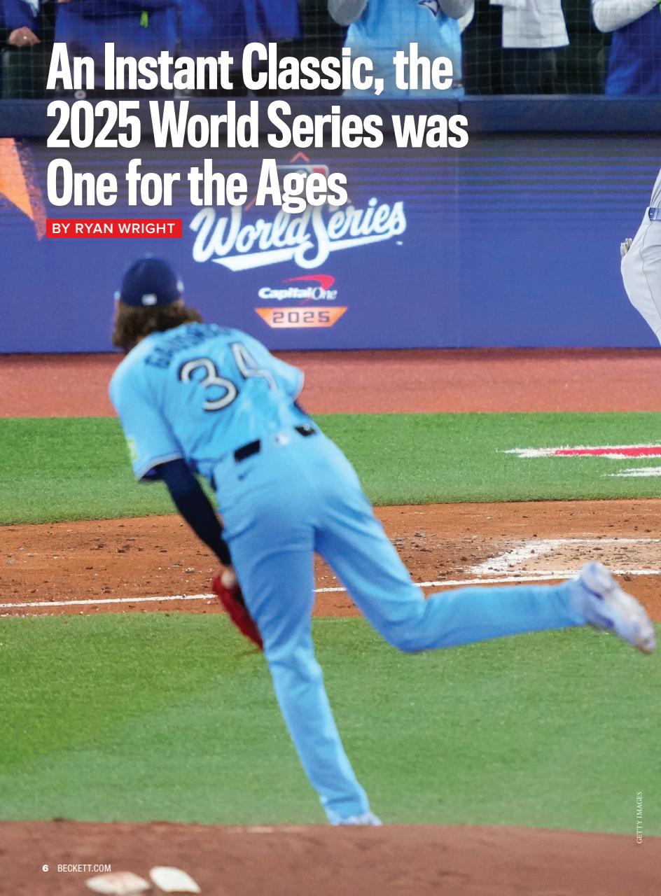 Beckett Baseball Magazine Preview Pages