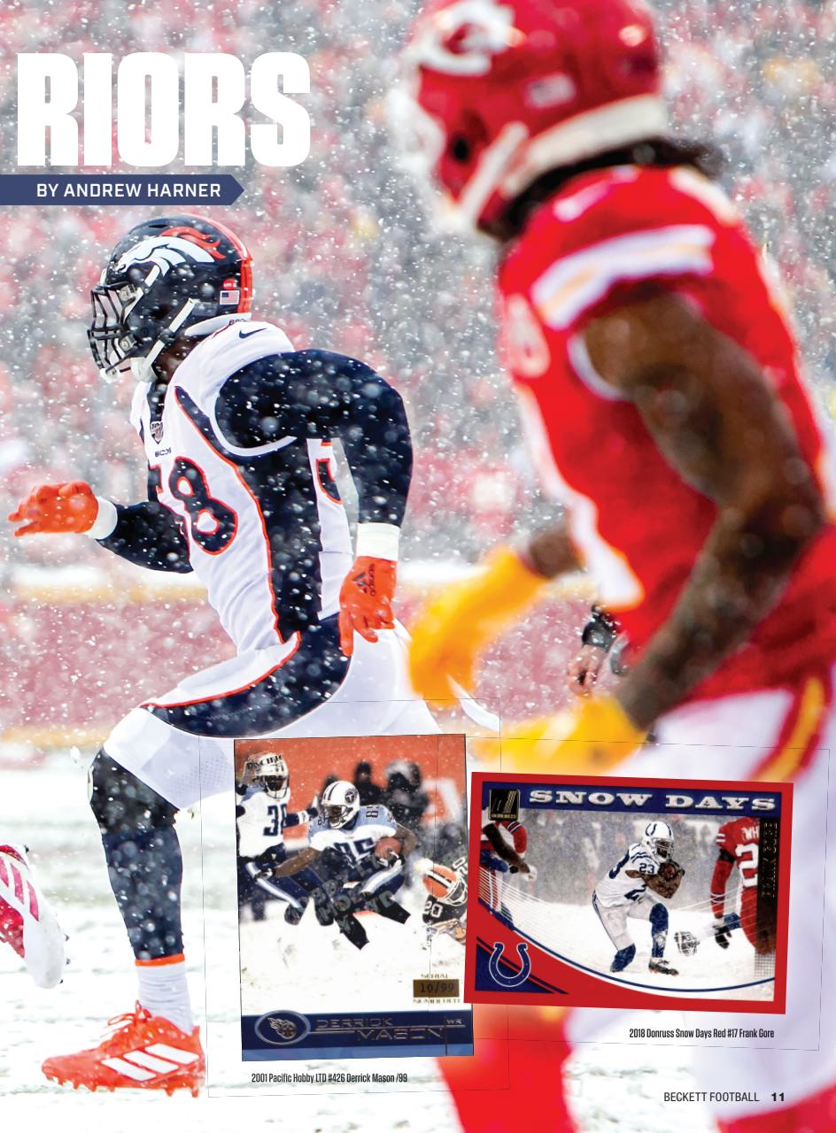 Beckett Football Magazine Preview Pages