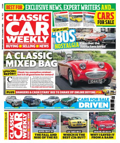 Classic Car Weekly issue 3-Dec-2025