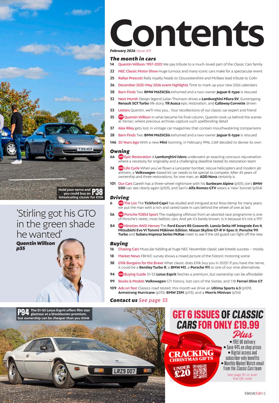 Classic Cars Preview Pages