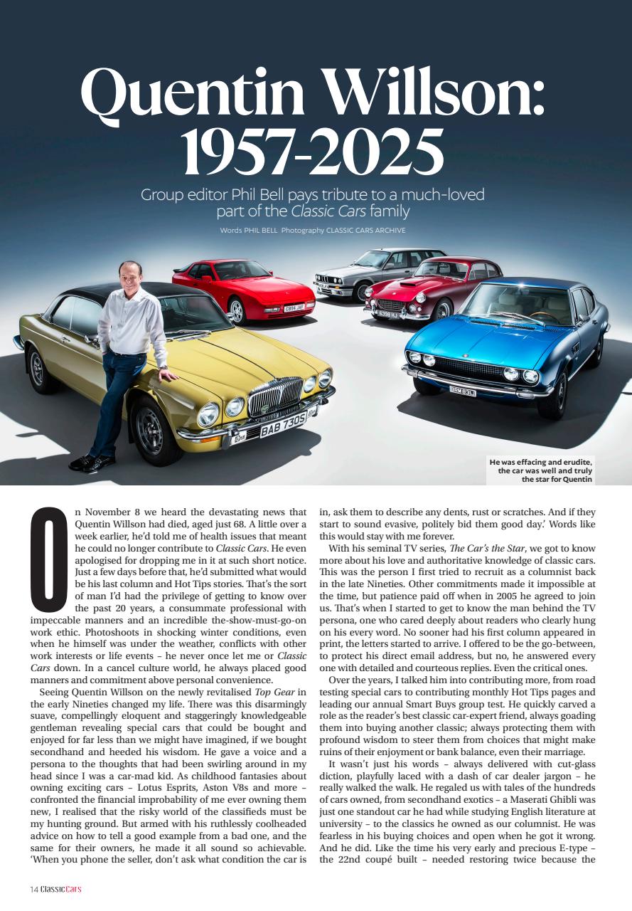 Classic Cars Preview Pages