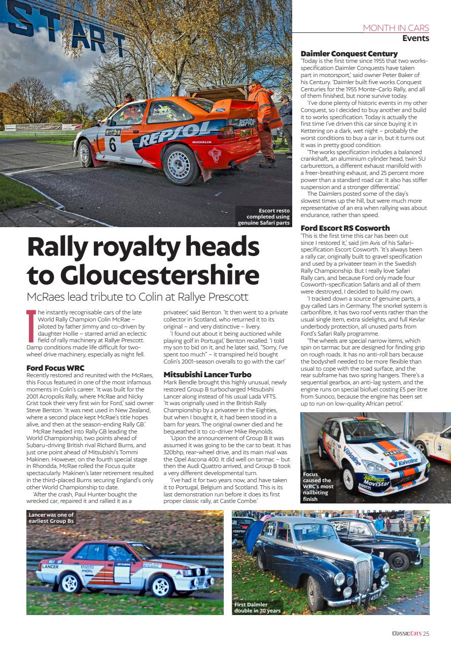 Classic Cars Preview Pages