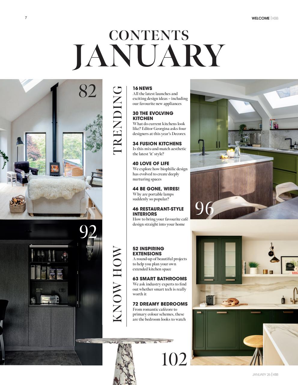Kitchens Bedrooms & Bathrooms magazine Preview Pages