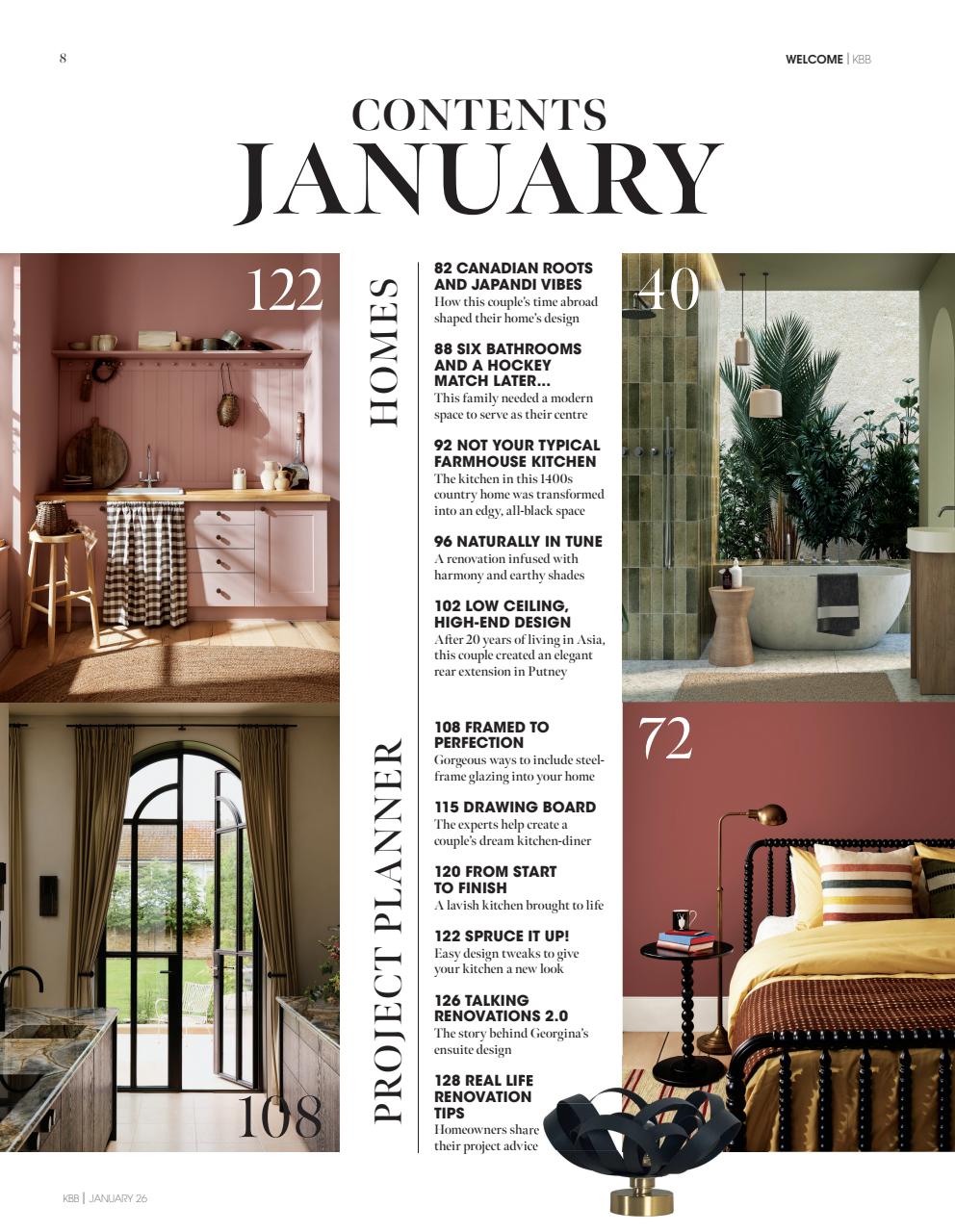 Kitchens Bedrooms & Bathrooms magazine Preview Pages