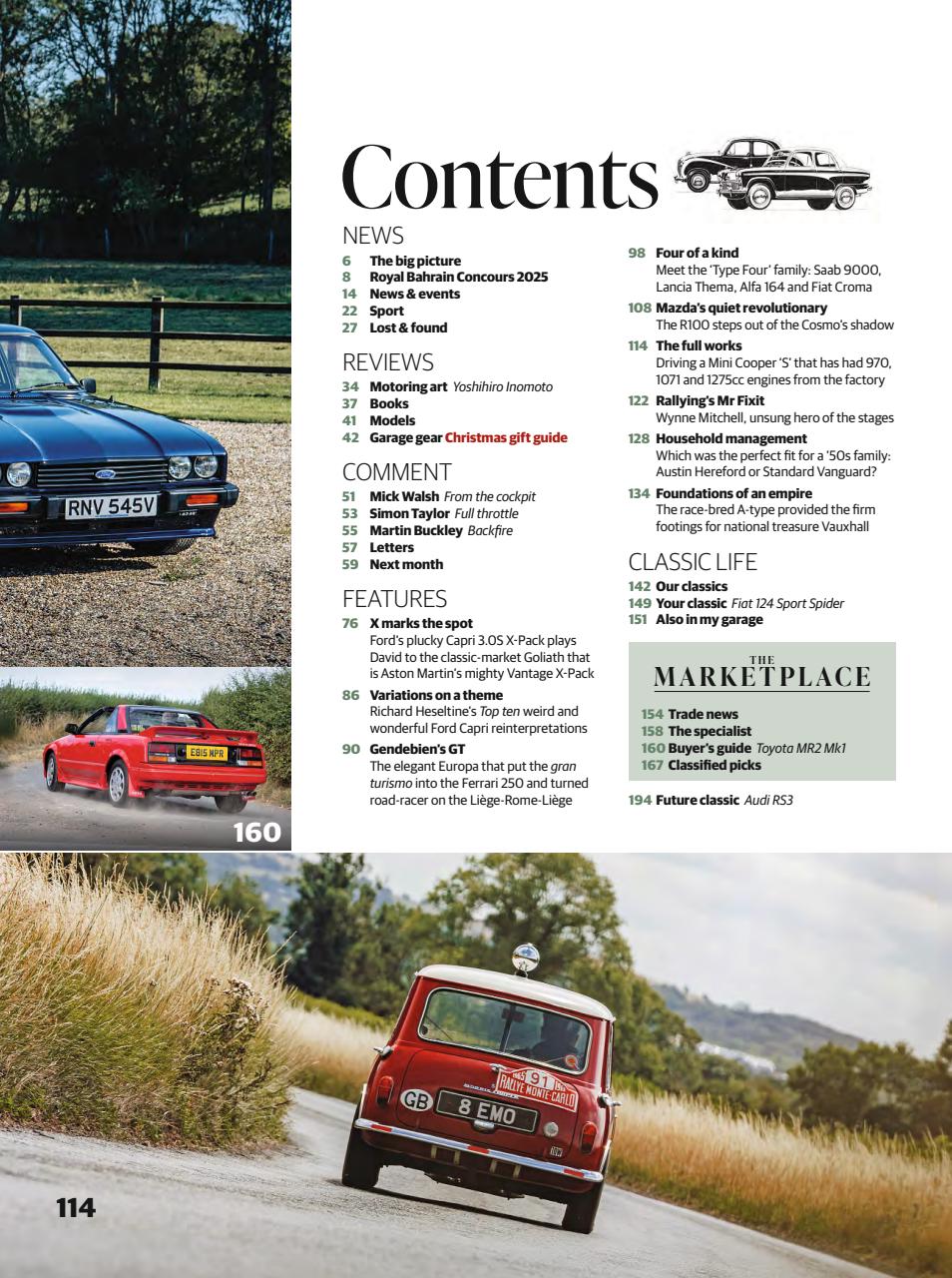 Classic & Sports Car Preview Pages