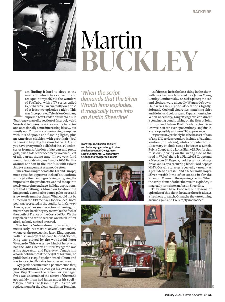 Classic & Sports Car Preview Pages