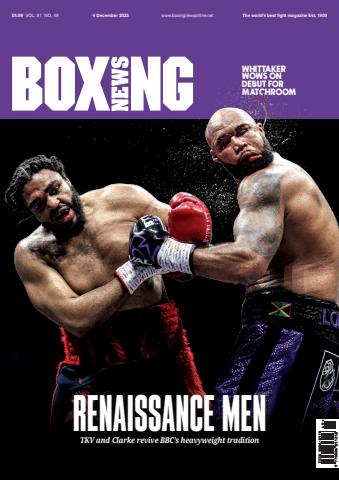 Boxing News issue December 4 2025