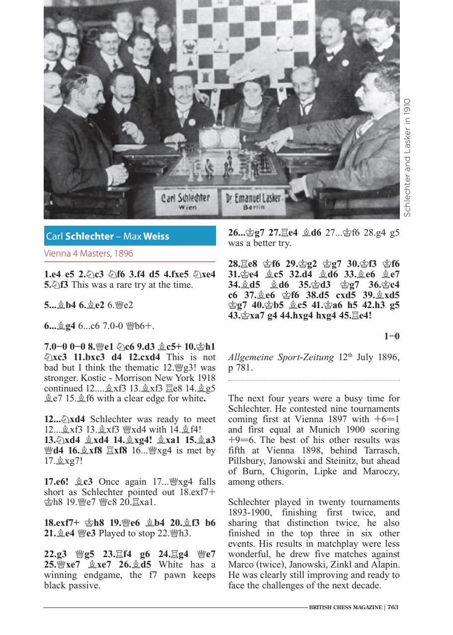 British Chess Magazine Preview Pages