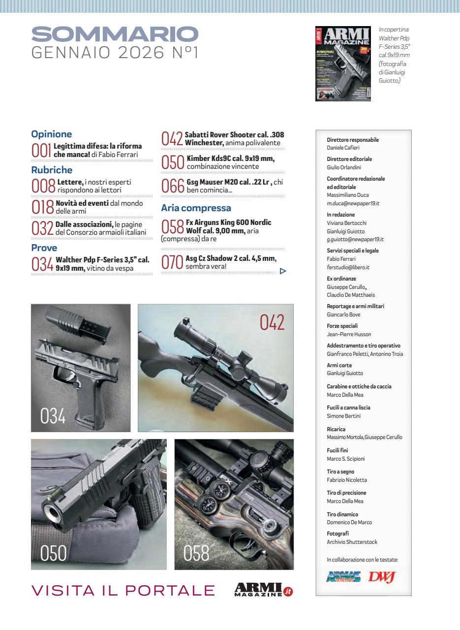 ARMI MAGAZINE Preview Pages