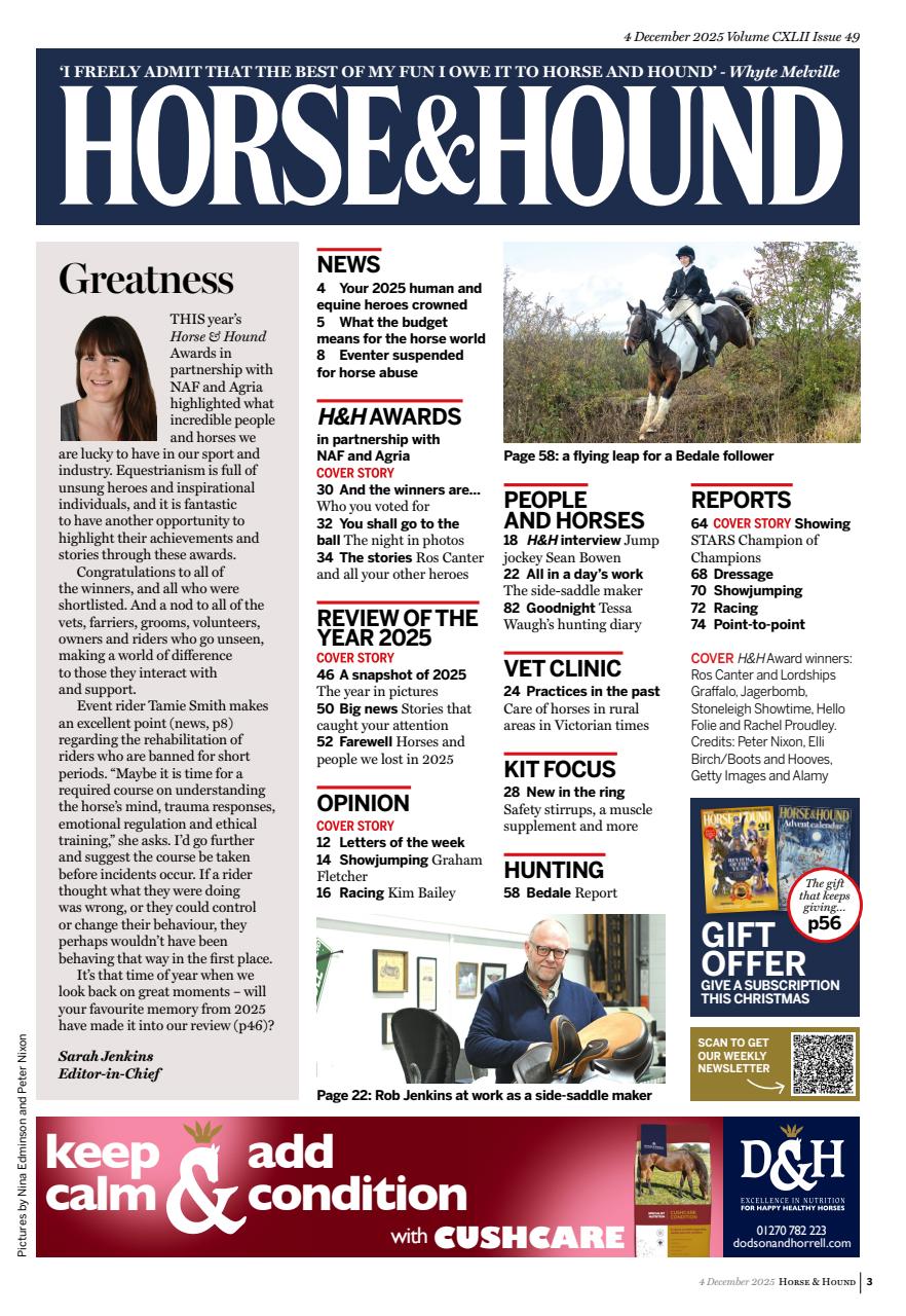 Horse & Hound Preview Pages