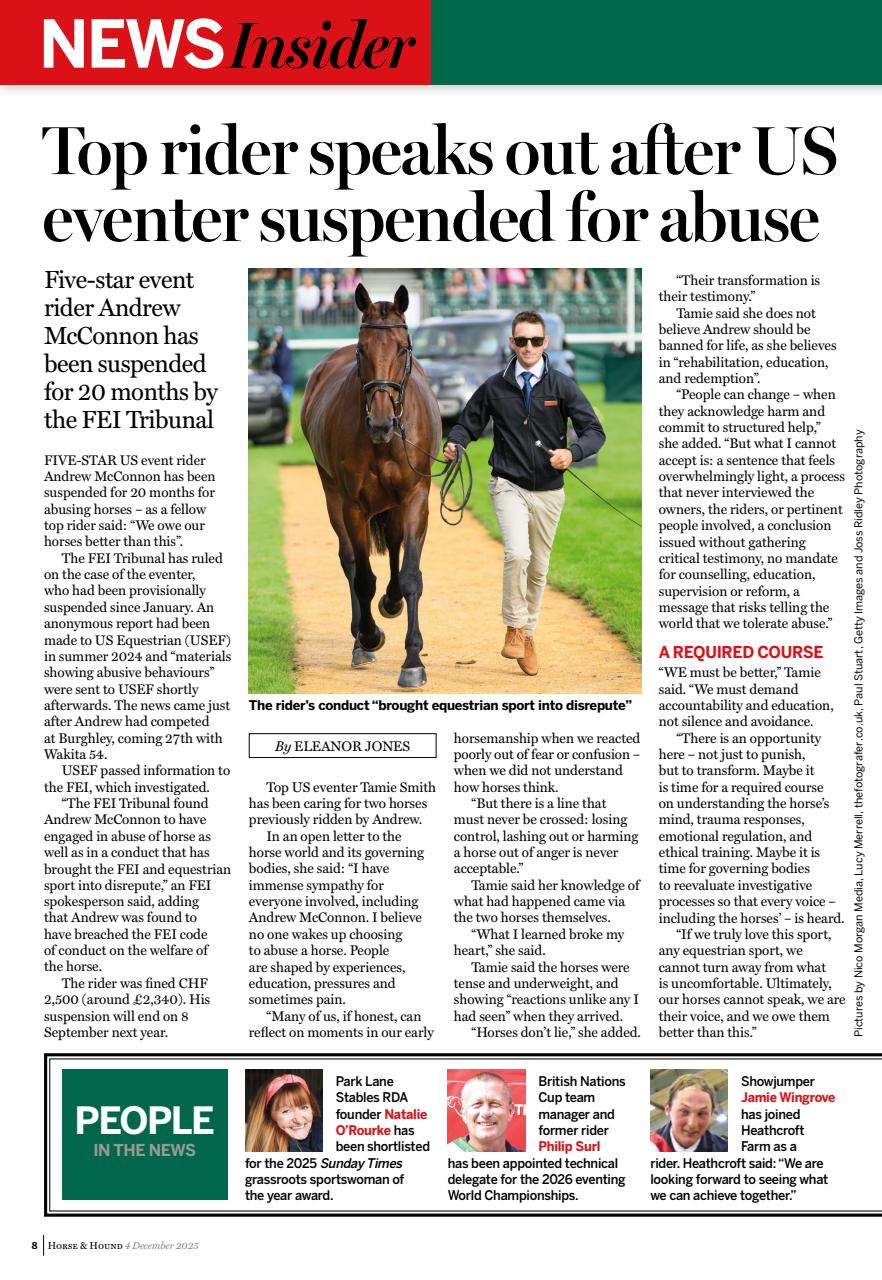 Horse & Hound Preview Pages