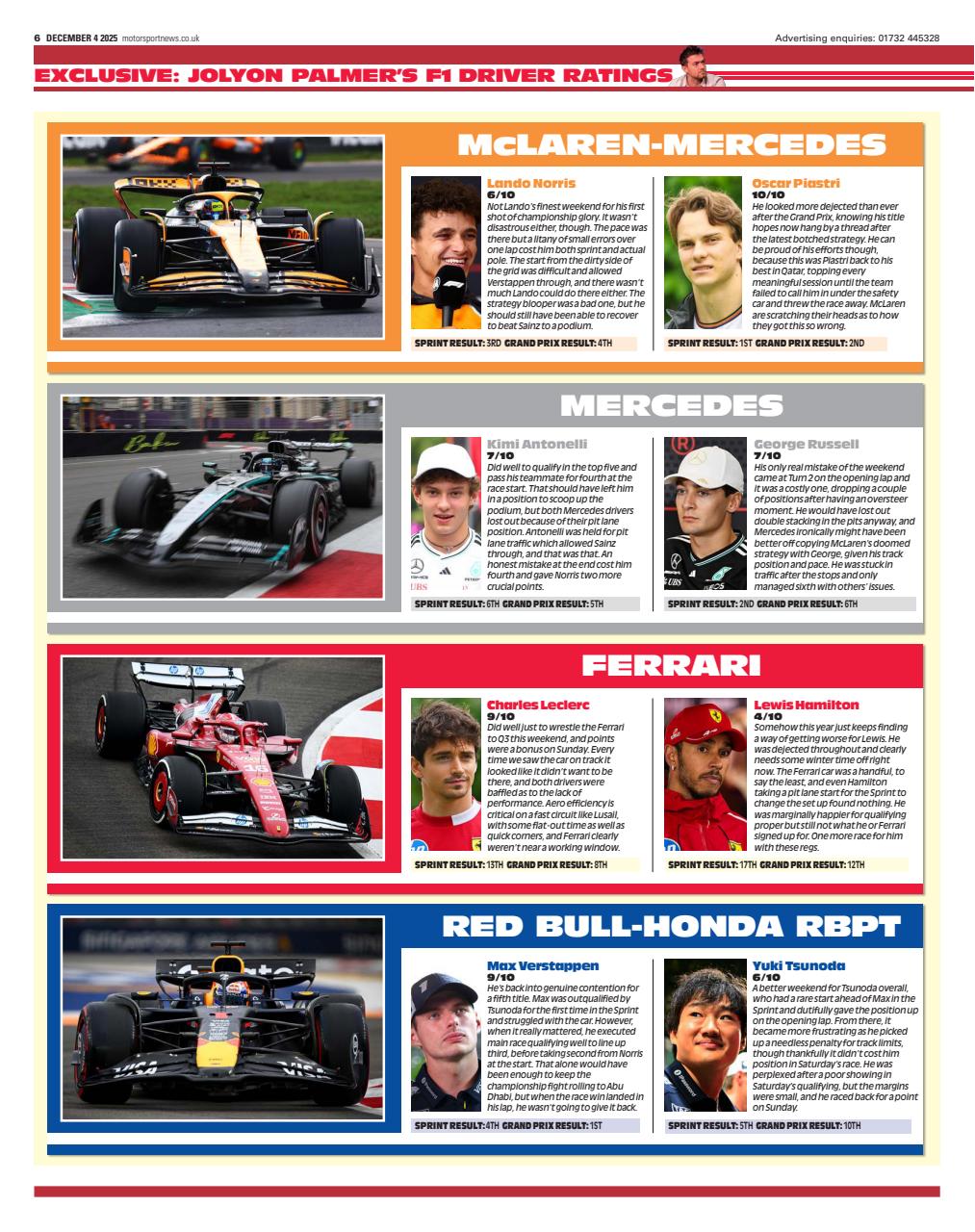 Motorsport News Preview Pages
