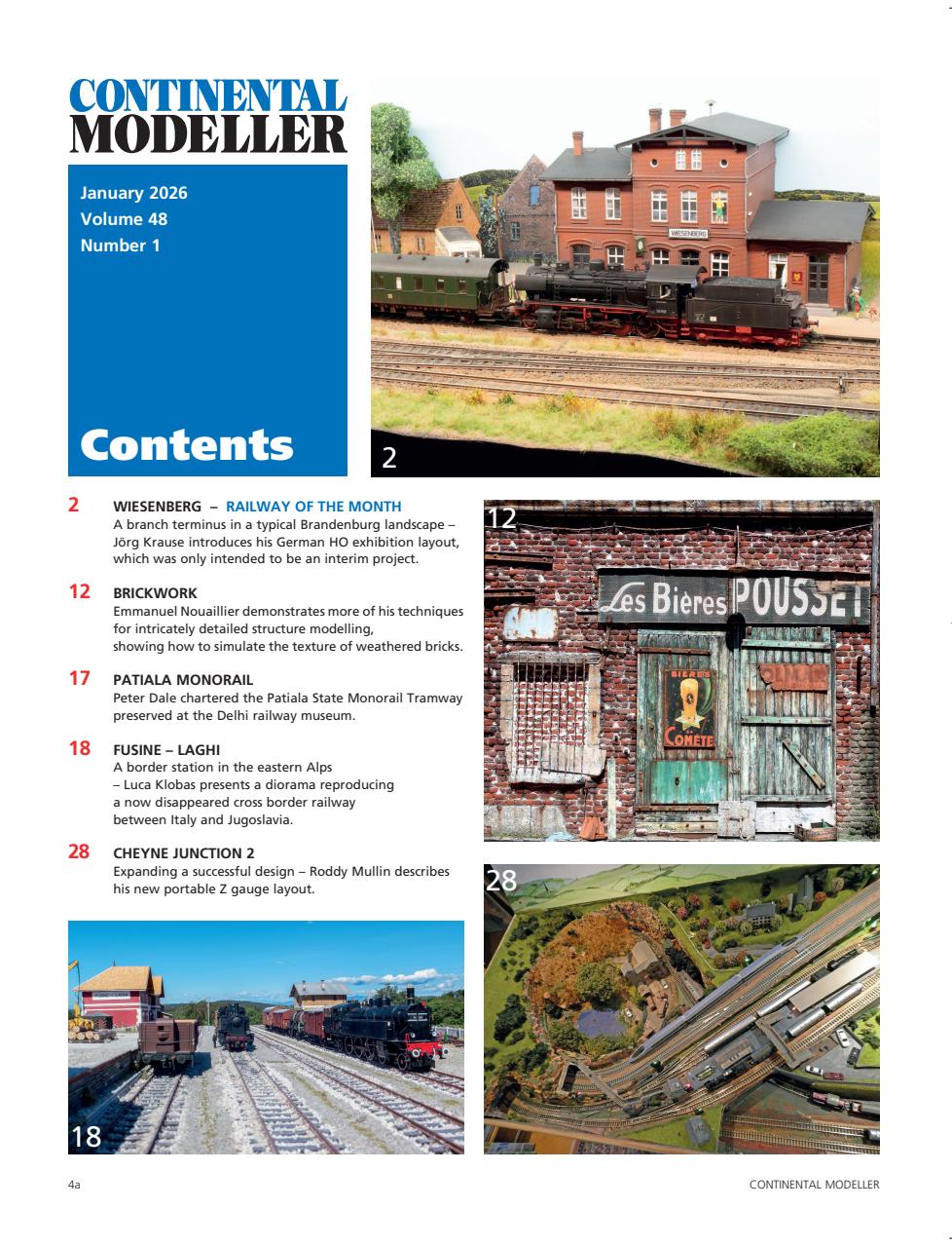 Continental Modeller Preview Pages