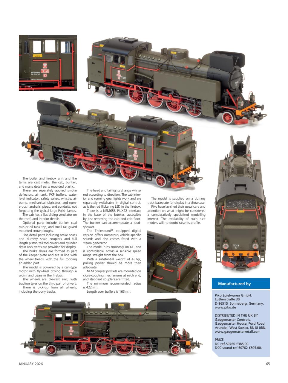Continental Modeller Preview Pages