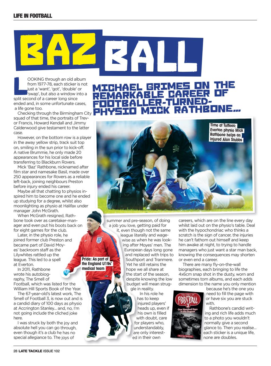 Late Tackle Football Magazine Preview Pages