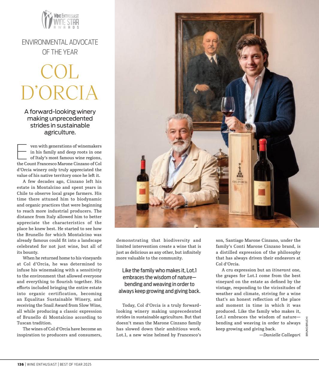 Wine Enthusiast Preview Pages