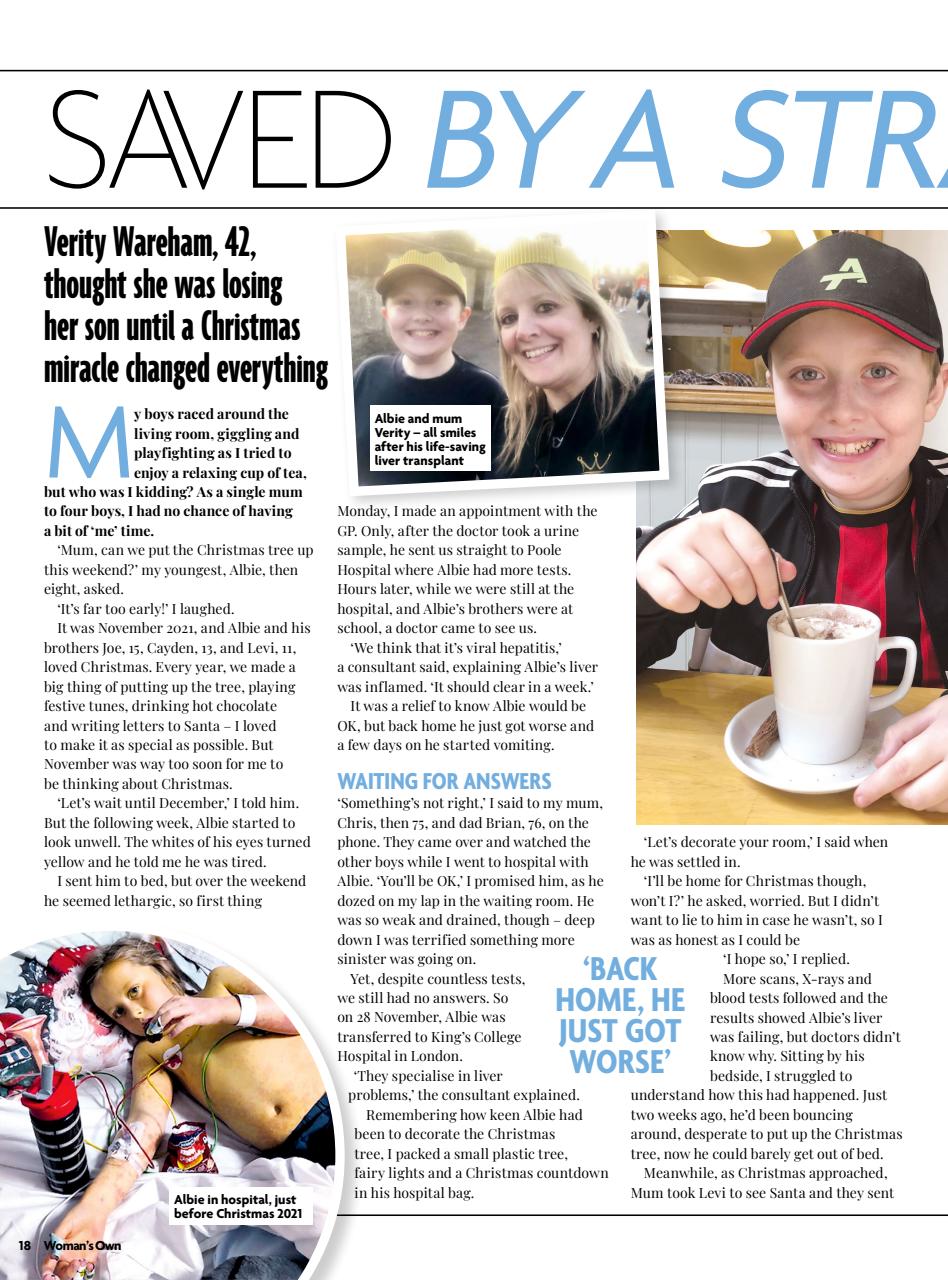 Woman's Own Preview Pages