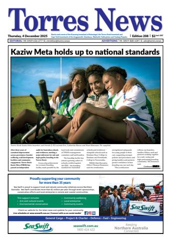 Torres News issue Edition 208