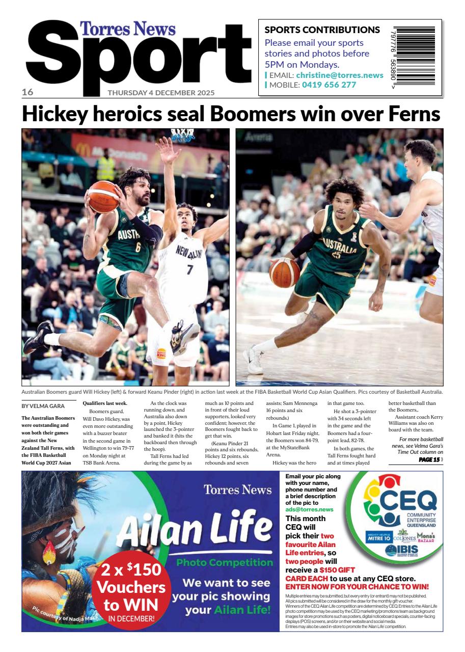 Torres News Preview Pages