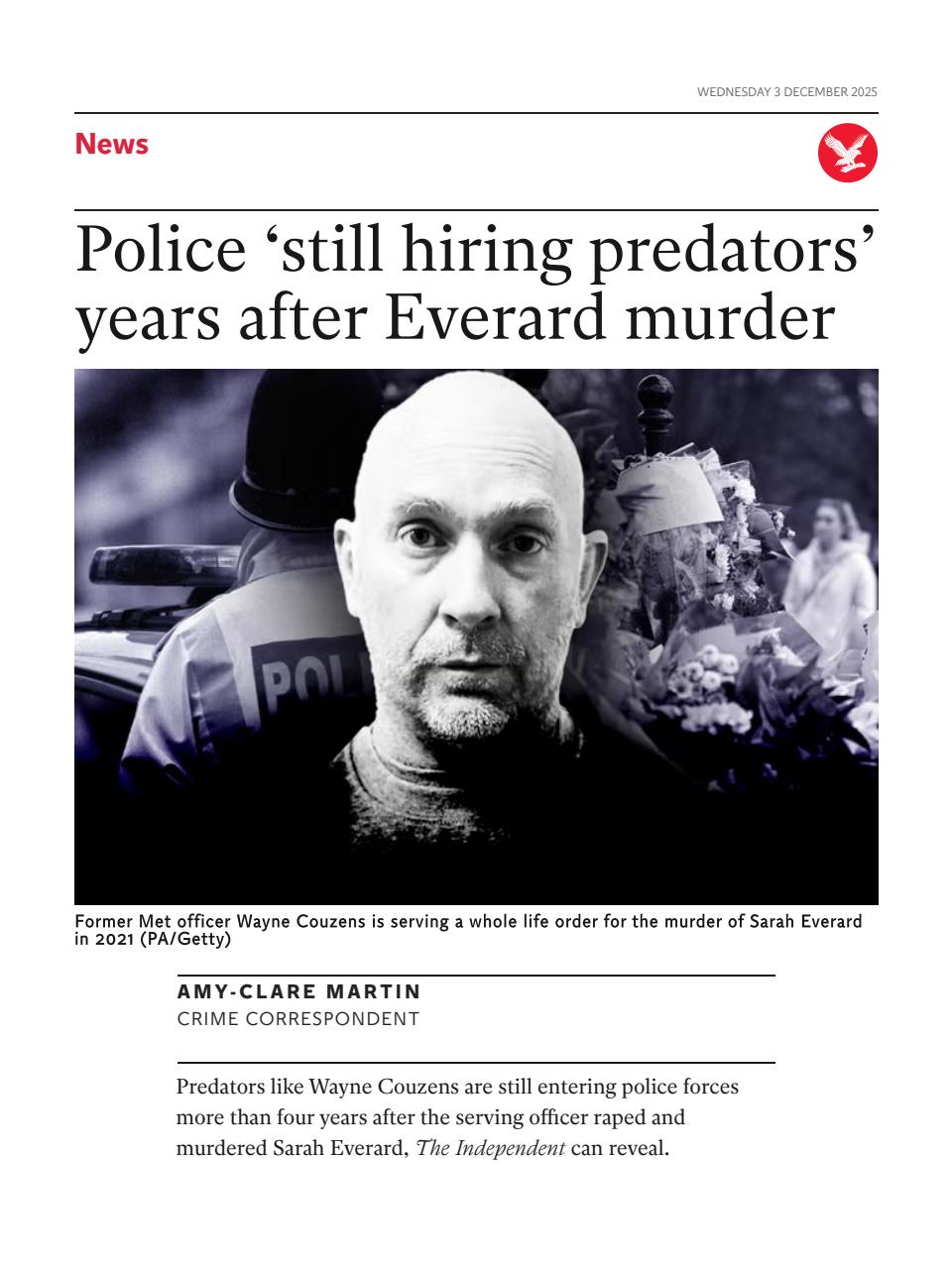 The Independent Daily Edition Newspaper Preview Pages