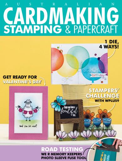 Australian Cardmaking Stamping and Papercraft issue 