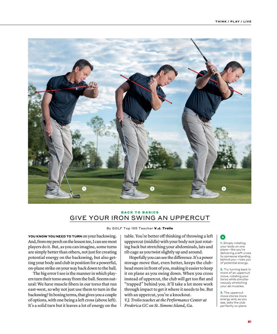 Golf Magazine Preview Pages