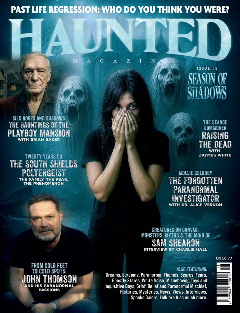 Haunted Magazine Preview Pages