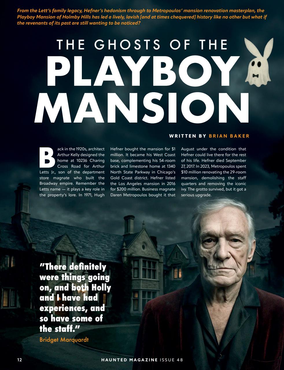 Haunted Magazine Preview Pages