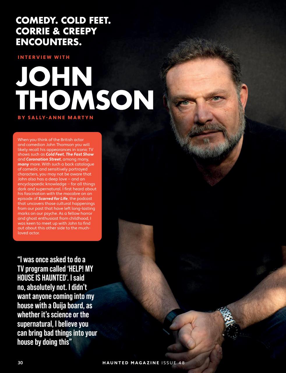 Haunted Magazine Preview Pages