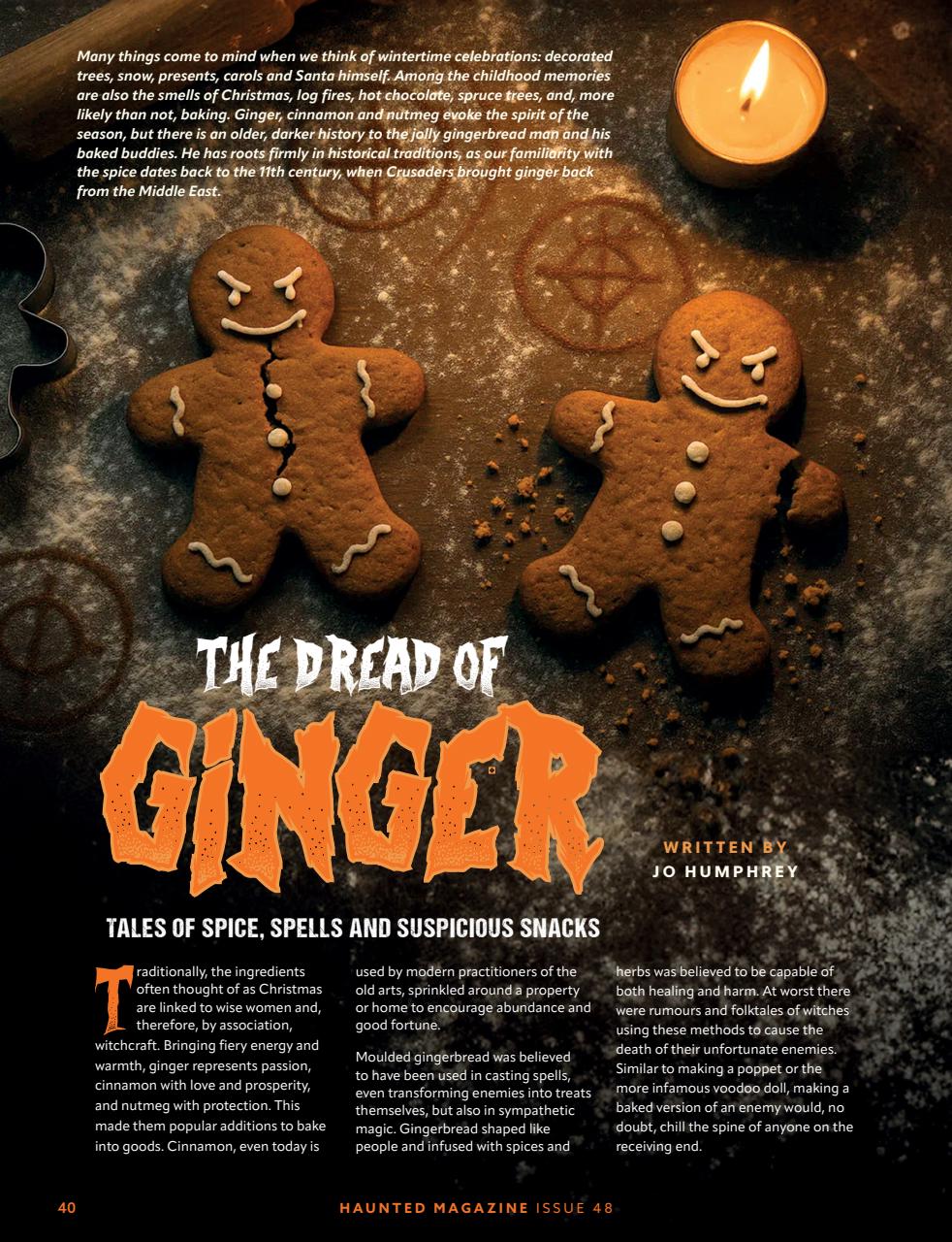 Haunted Magazine Preview Pages