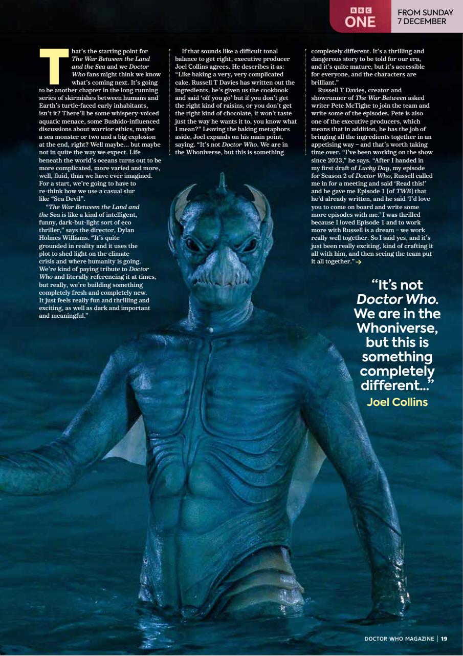 Doctor Who Magazine Preview Pages