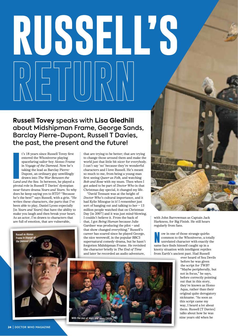 Doctor Who Magazine Preview Pages