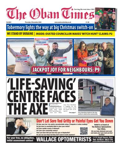 The Oban Times & Lochaber Times issue Thursday, December 04, 2025