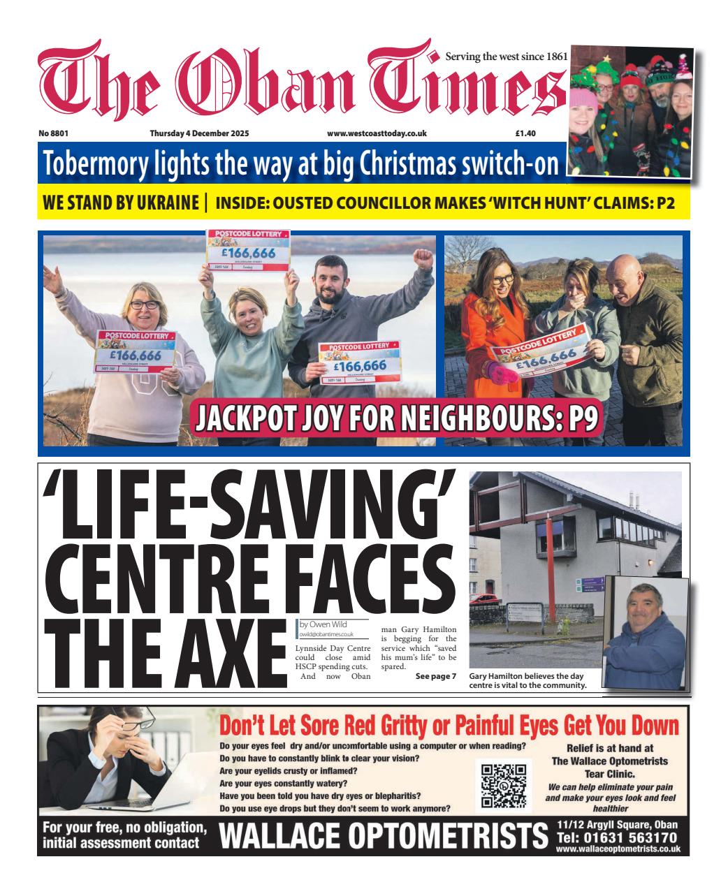 The Oban Times & Lochaber Times Preview Pages