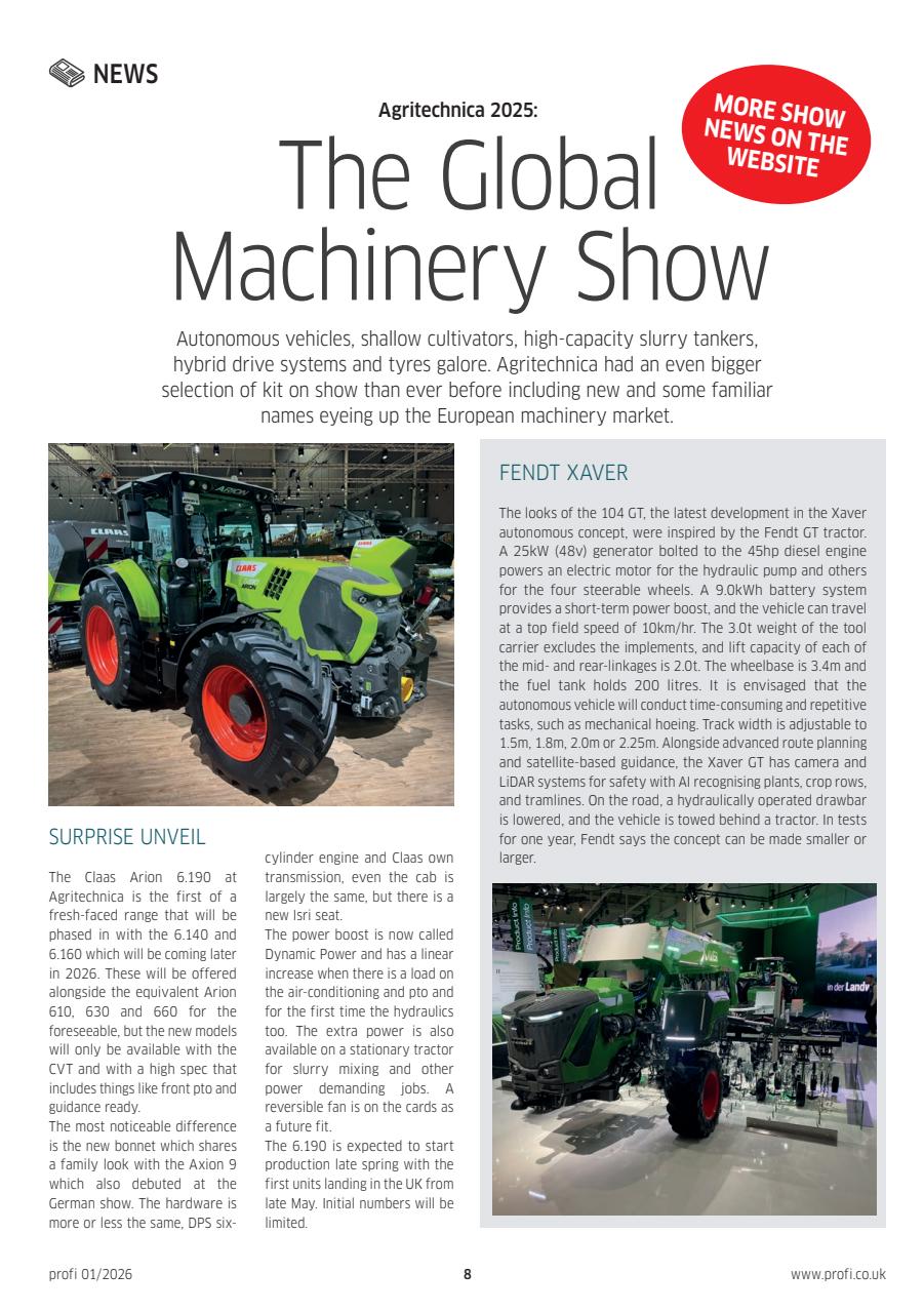 Profi International Preview Pages