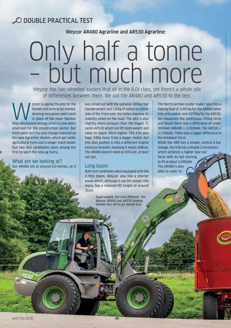 Profi International Preview Pages