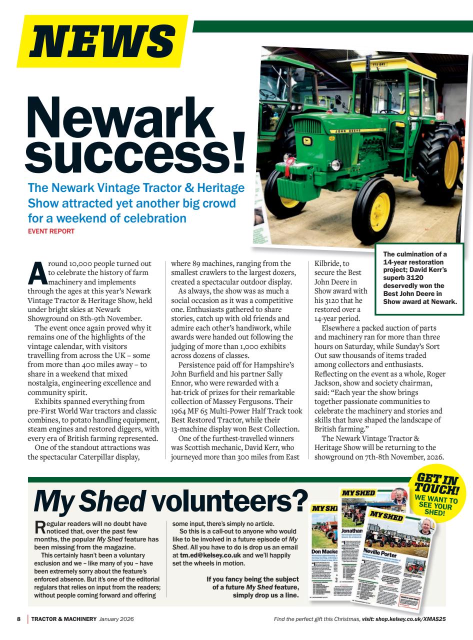 Tractor & Machinery Preview Pages