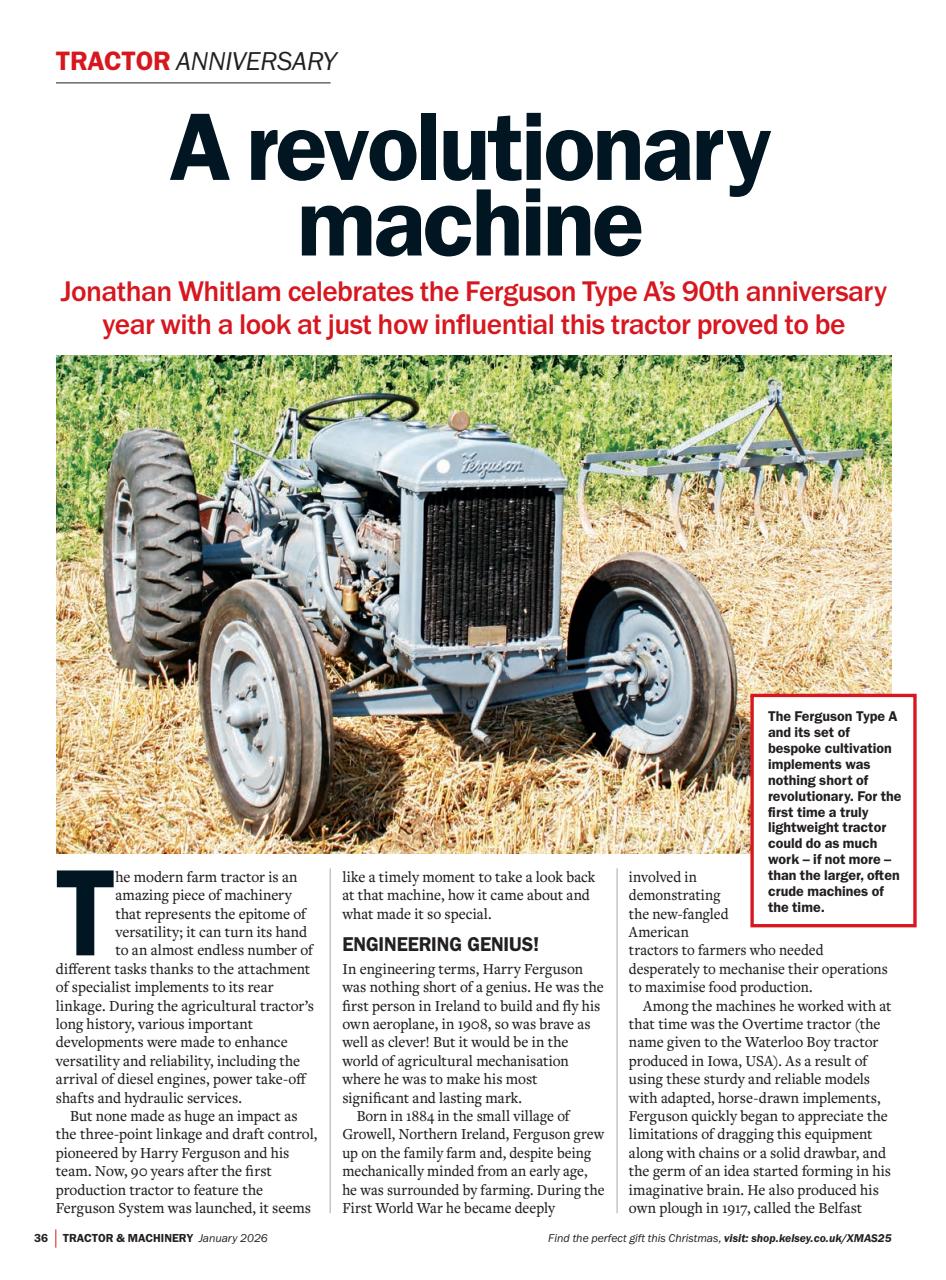 Tractor & Machinery Preview Pages