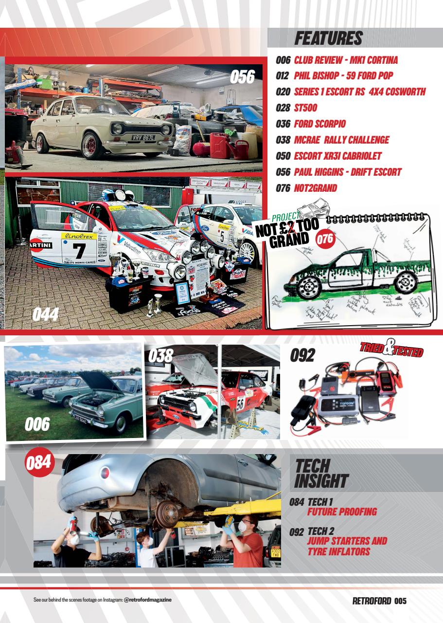 Retro Ford Preview Pages